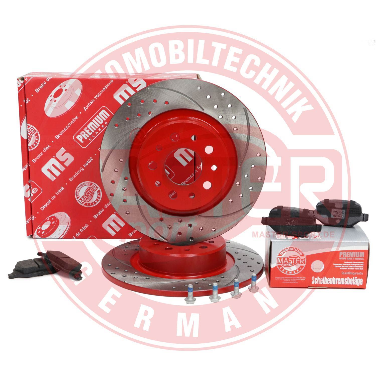 E-shop Sada bŕzd, Kotúčová brzda MASTER-SPORT GERMANY 201022830