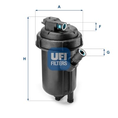 filtru combustibil UFI 55.134.00