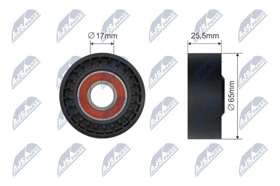 Натяжной ролик, клиновой ремень