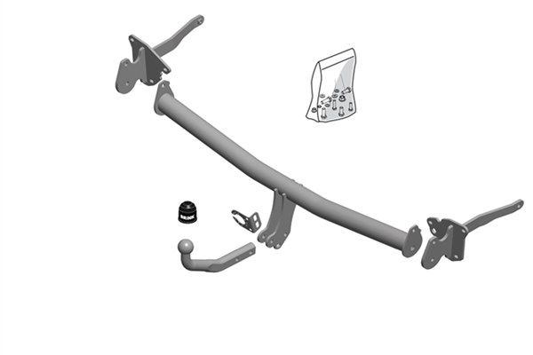 Zestaw zaczepu przyczepy BRINK 670800