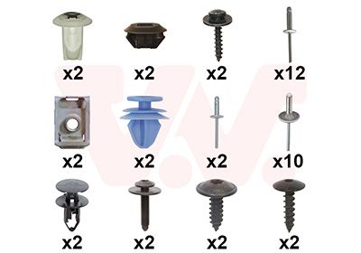 Set montaj, bara protectie VAN WEZEL 4414793