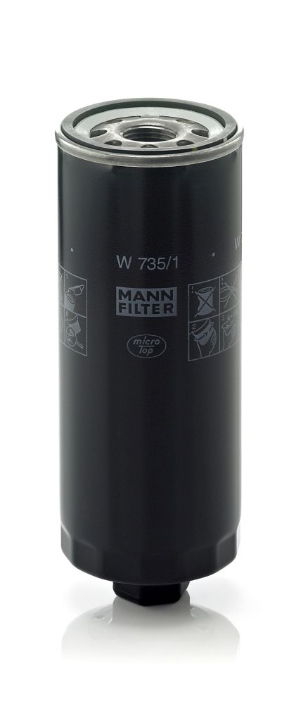 Olejový filter MANN-FILTER W 735/1