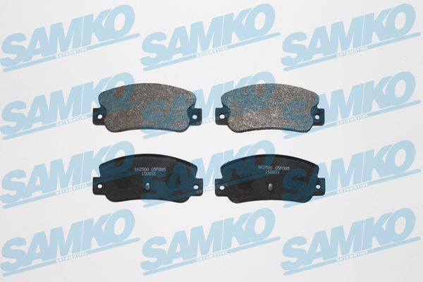 Sada brzdových destiček, kotoučová brzda SAMKO 5SP095
