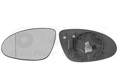 Sklo do zrcátka, vnější zrcátko VAN WEZEL 3038837