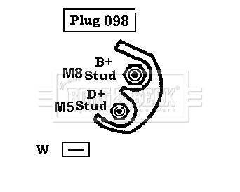 Alternator BORG & BECK BBA2707