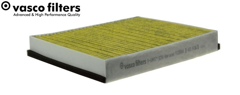 Filtr, wentylacja przestrzeni pasażerskiej DAVID VASCO B290