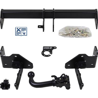 Zestaw zaczepu przyczepy RAMEDER 158117