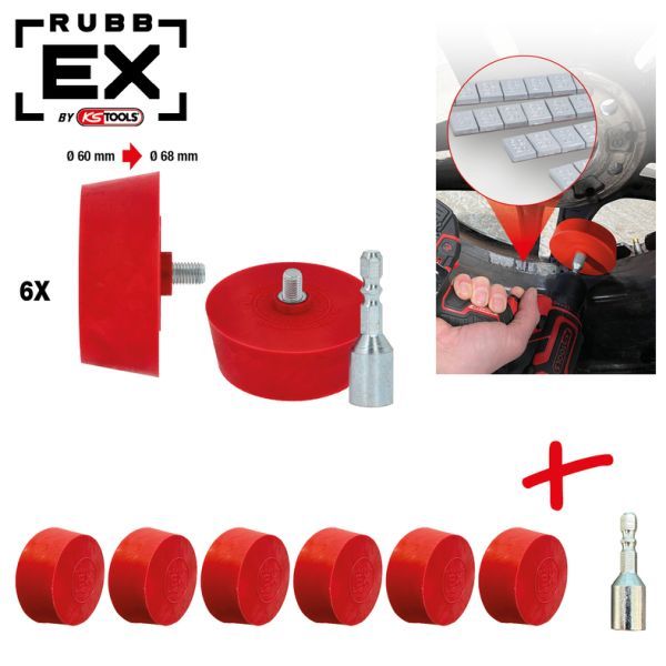 Disc cauciuc KS TOOLS 515.5476