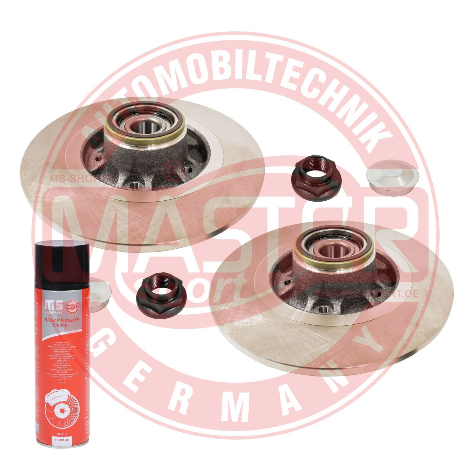 Tarcza hamulcowa MASTER-SPORT GERMANY 2401110174B-SET-MSP