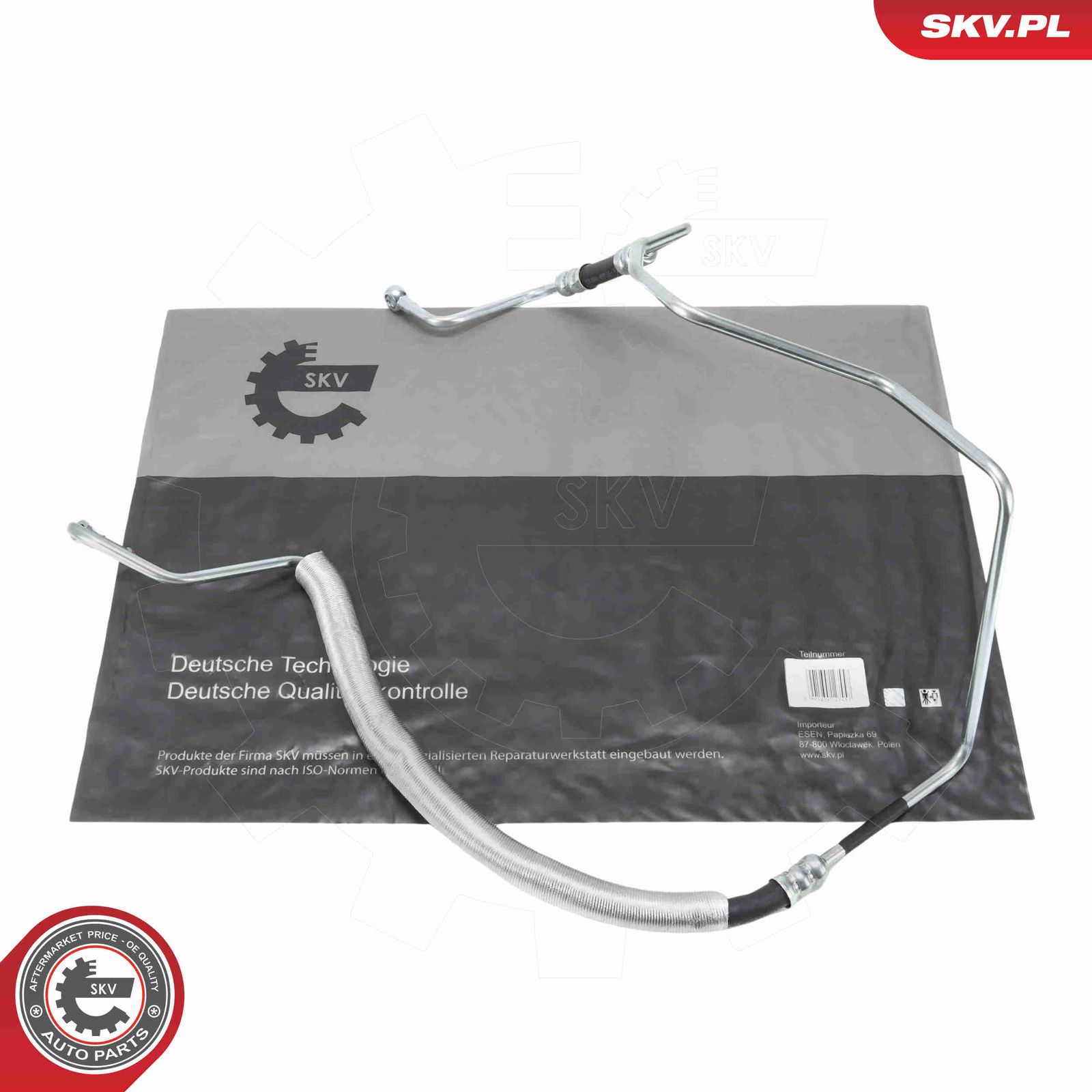 Гидравлический шланг, рулевое управление