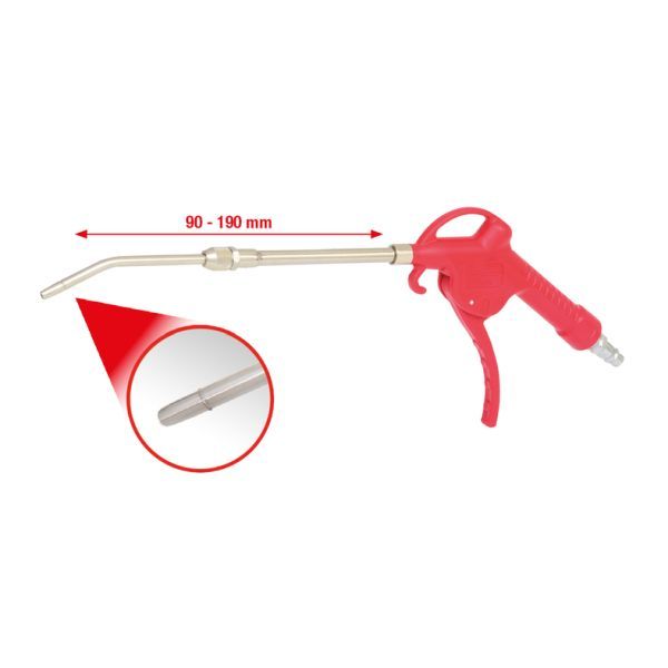 Pistol de aspirat/suflanta (aer comprimat) KS TOOLS 515.1907