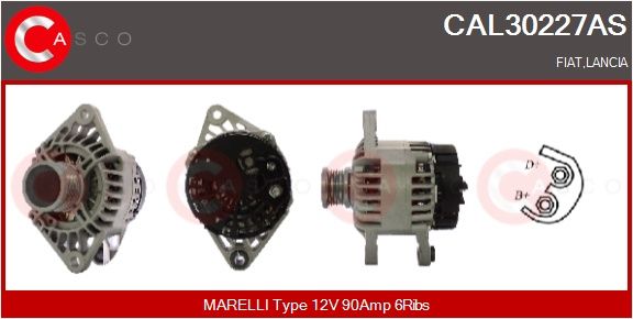 generátor CASCO CAL30227AS