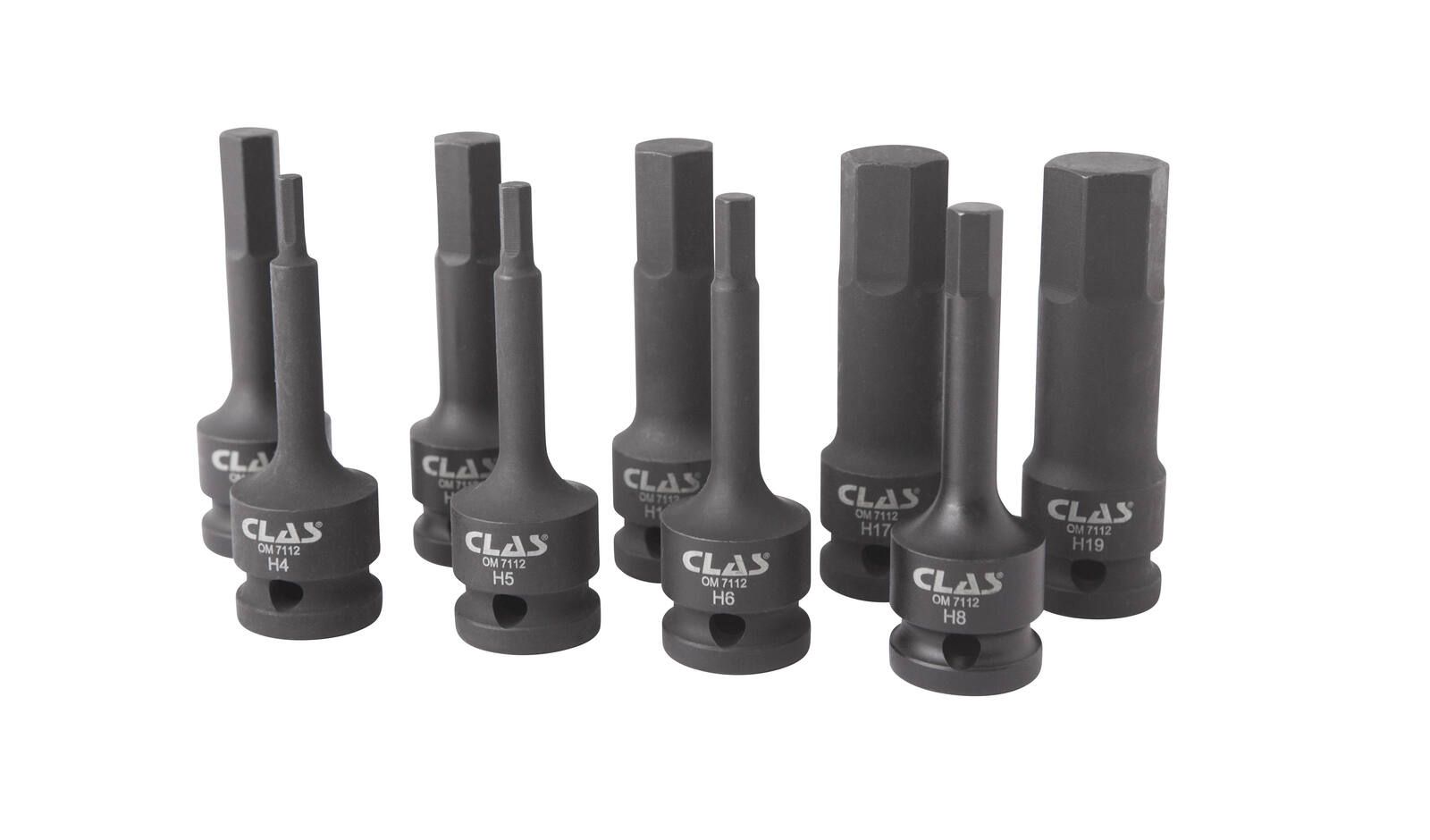 COFFRET DOUILLES EMBOUTS CHOC 6 PANS 1/2