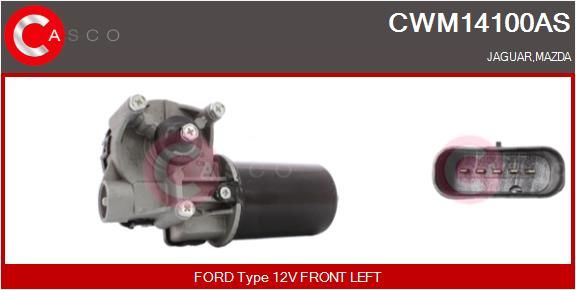 Levně Motor stěračů CASCO CWM14100AS