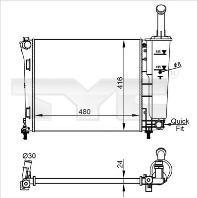 Radiaator,mootorijahutus