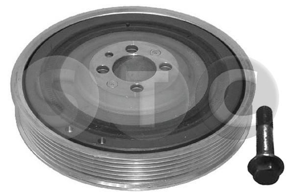 Zestaw koła pasowego, wał korbowy STC T414308