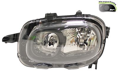 Reflektor VAN WEZEL 0937961V