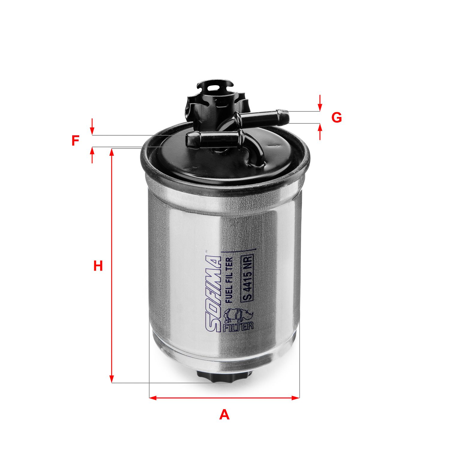 filtru combustibil SOFIMA S 4415 NR