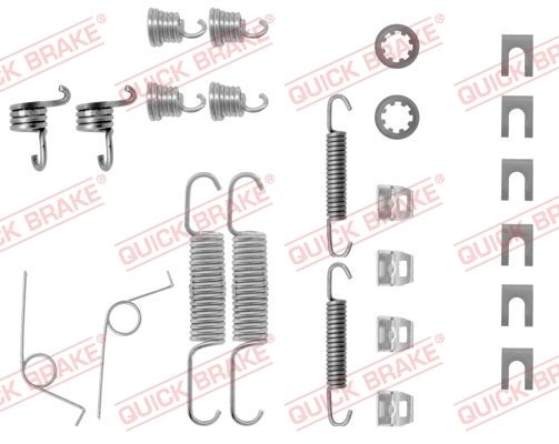 Set accesorii, sabot de frana QUICK BRAKE 105-0611