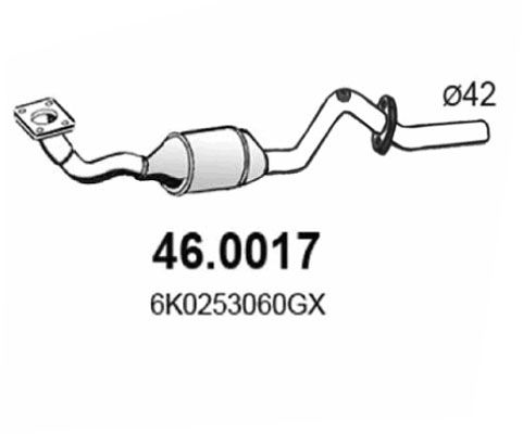Catalizator ASSO 46.0017