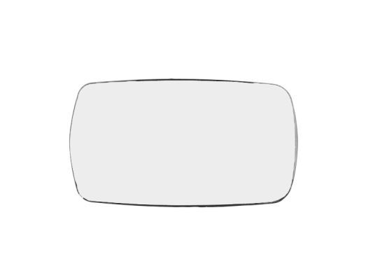 Verre de rétroviseur, rétroviseur extérieur