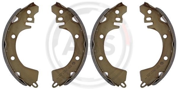 Zestaw szczęk hamulcowych A.B.S. 8666