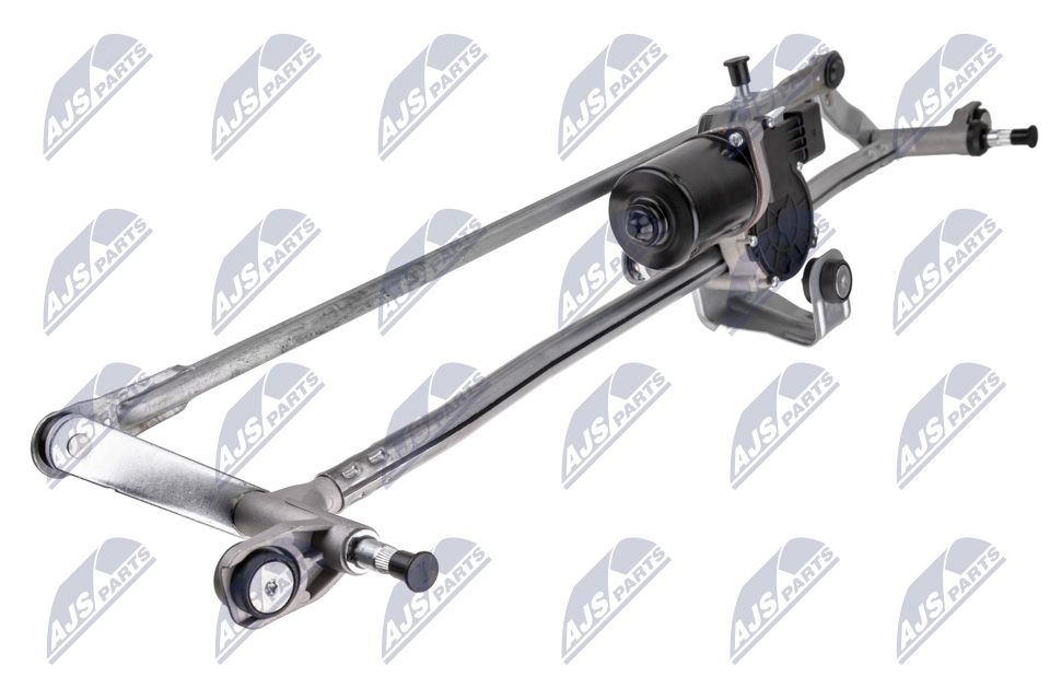 Stiklu tīrītāja sviru un stiepņu sistēma