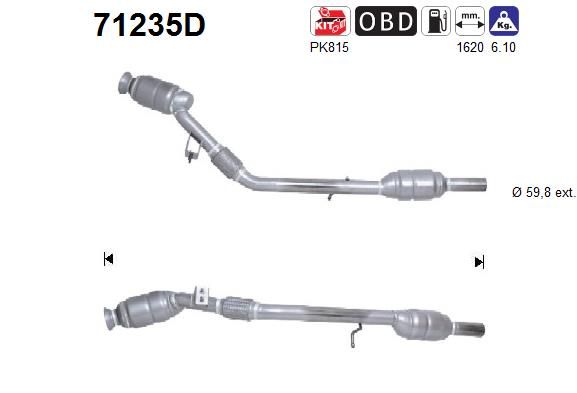 Katalizator AS 6394900081