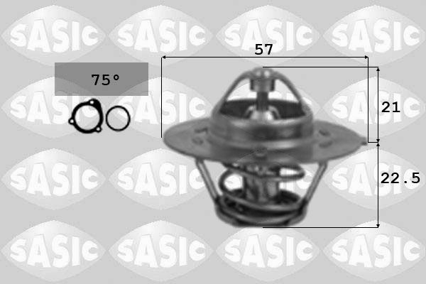 Termostat, środek chłodzący SASIC 3371491
