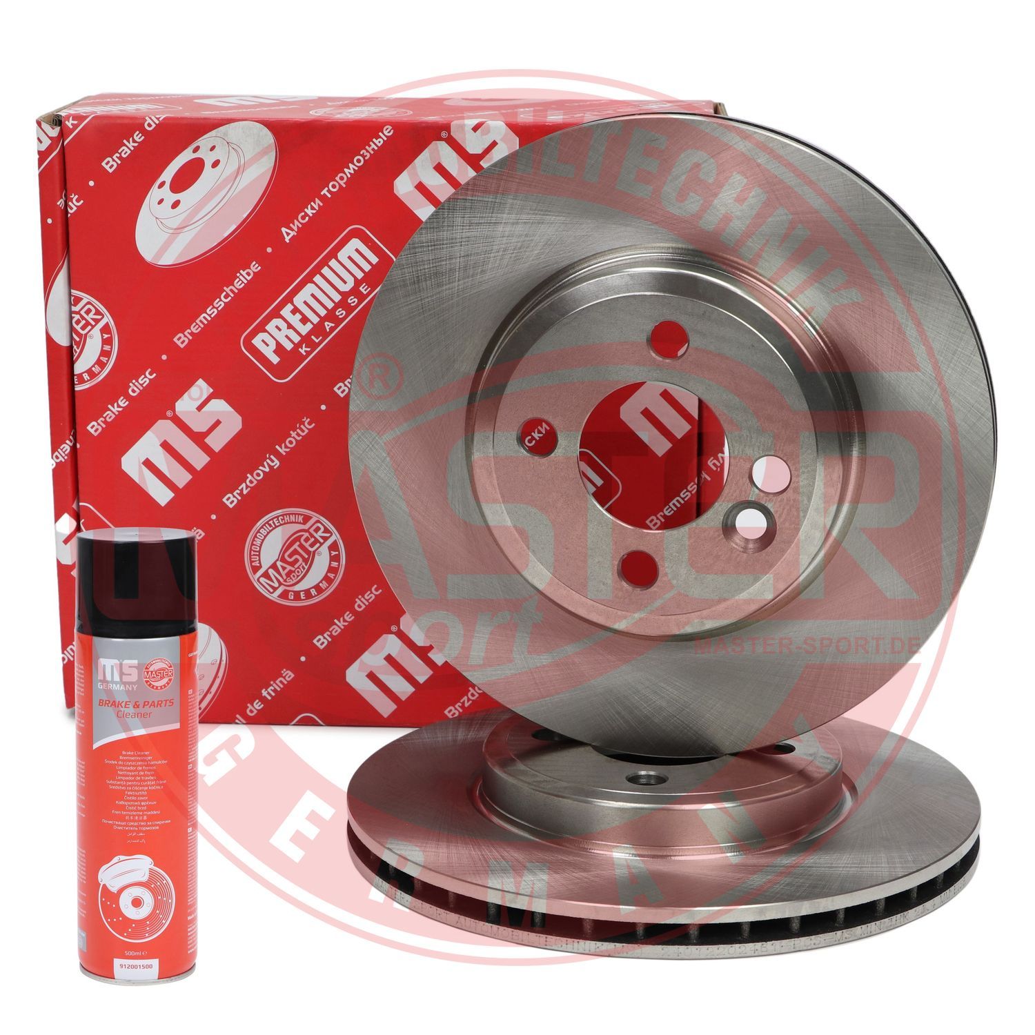 Tarcza hamulcowa MASTER-SPORT GERMANY 24012202481-SET-MSP