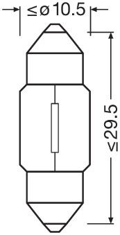 żiarovka pre osvetlenie vnútorného priestoru OSRAM 6438