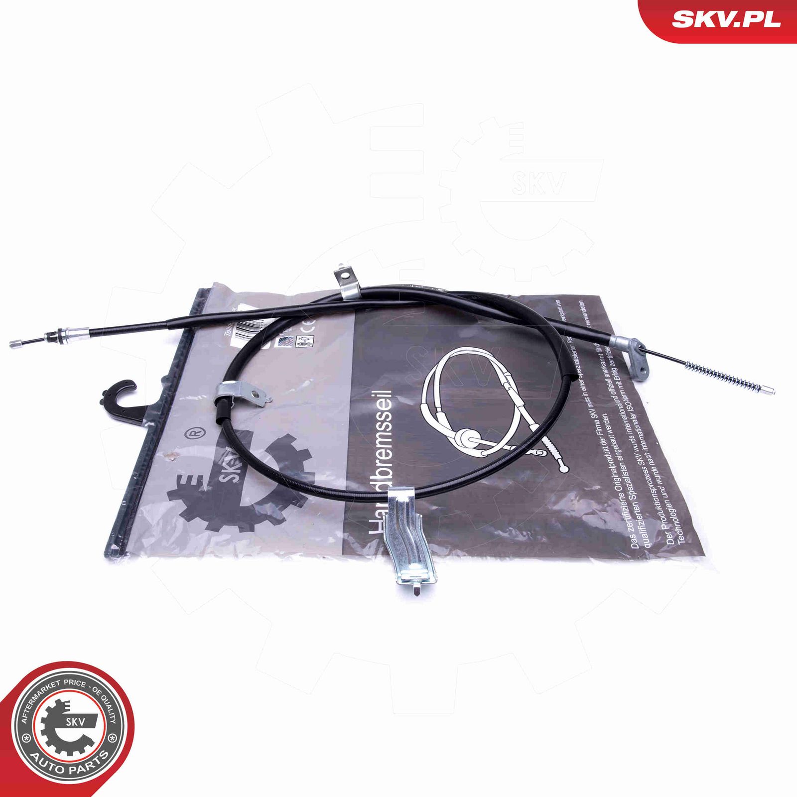 Тросик, cтояночный тормоз