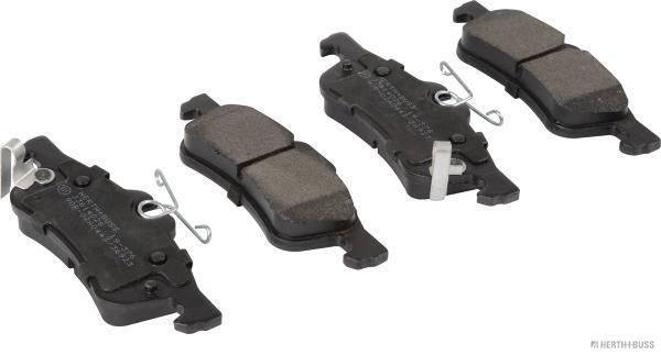 set placute frana,frana disc HERTH+BUSS JAKOPARTS J3614026