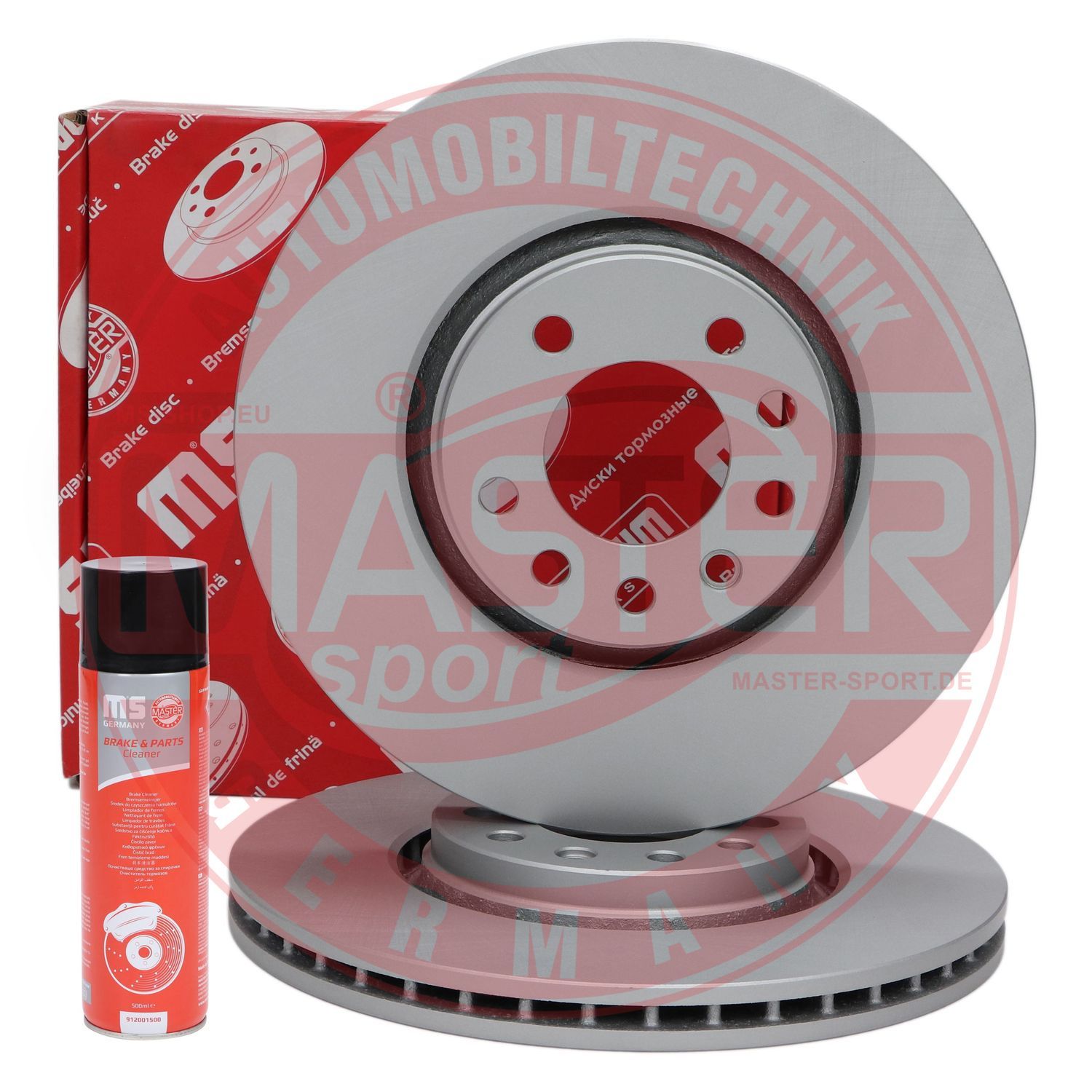 Tarcza hamulcowa MASTER-SPORT GERMANY 24012501421PR-SET-MSP