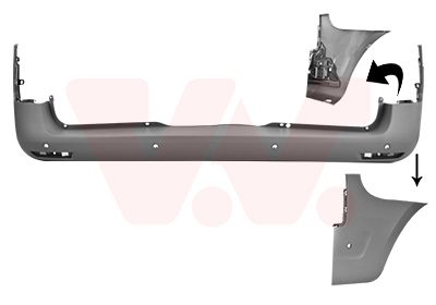 Zderzak VAN WEZEL 3082547