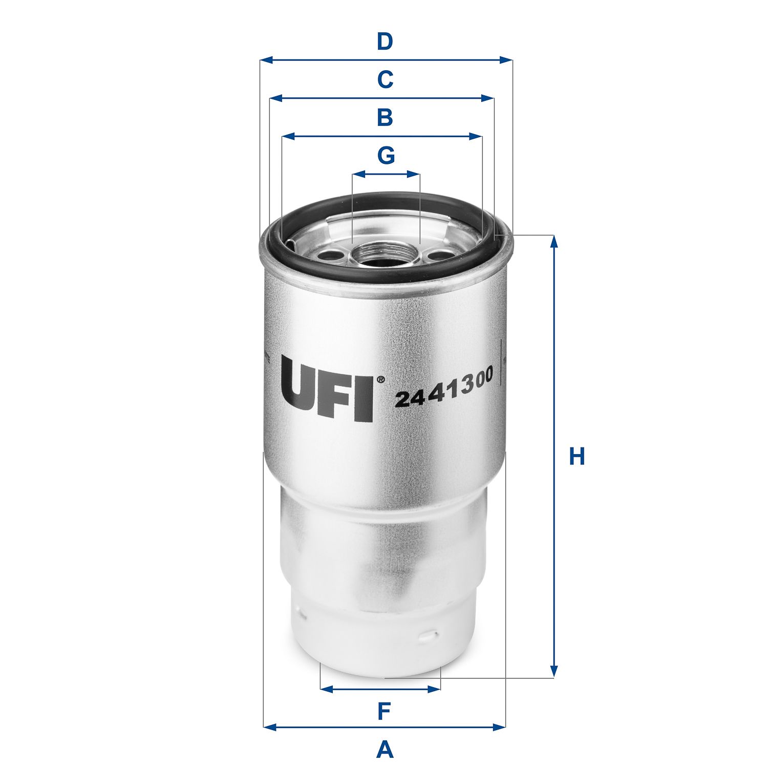 Palivový filtr UFI 24.413.00