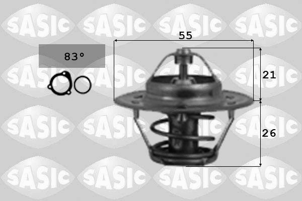 Termostat, środek chłodzący SASIC 3381391
