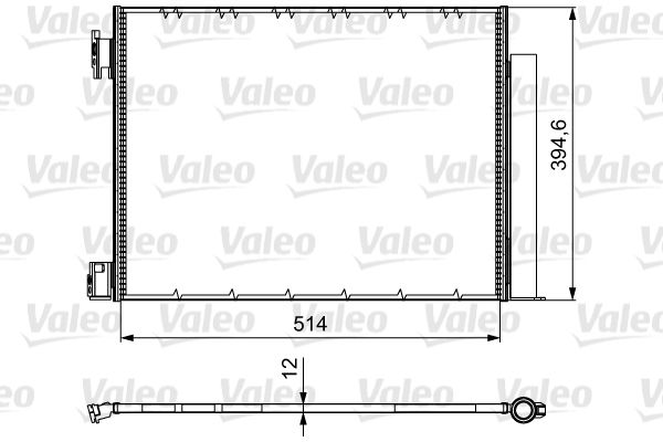 Skraplacz, klimatyzacja VALEO 812501