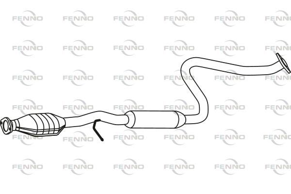 Katalizator FENNO P5642055X