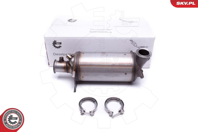 Filtr sadzy / filtr cząstek stałych, układ wydechowy ESEN SKV 7H0254700JX