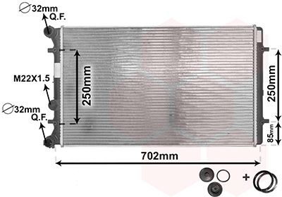 Radiators, Motora dzesēšanas sistēma