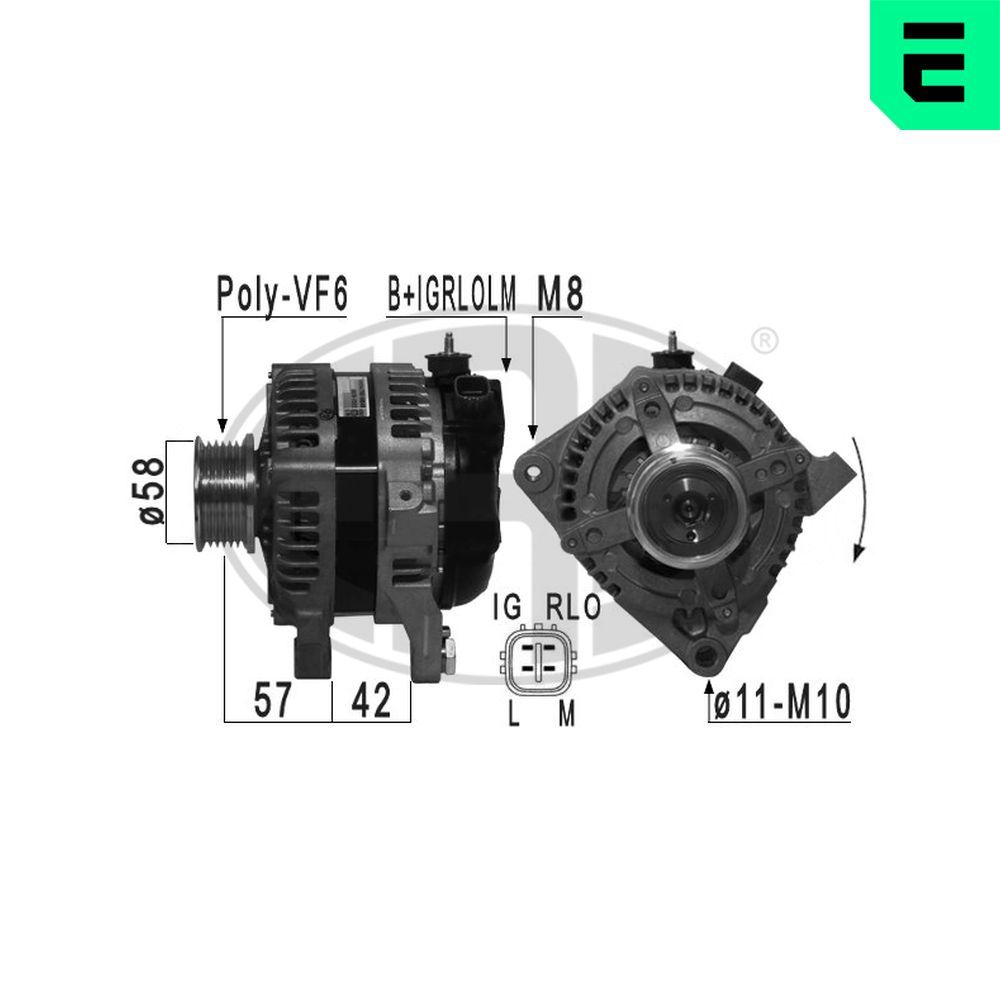 Generator / Alternator ERA 210979A