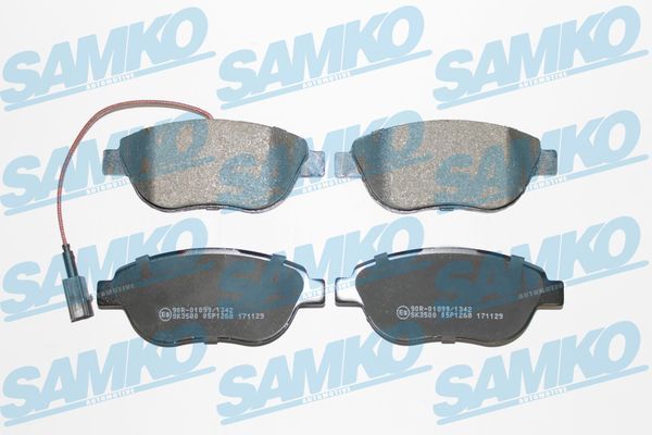 Sada brzdových destiček, kotoučová brzda SAMKO 5SP1268