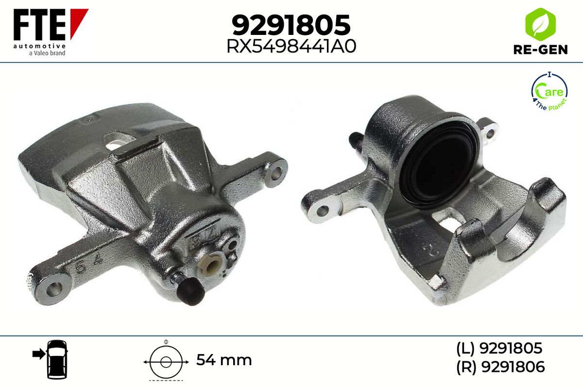 Etrier frana FTE 9291805