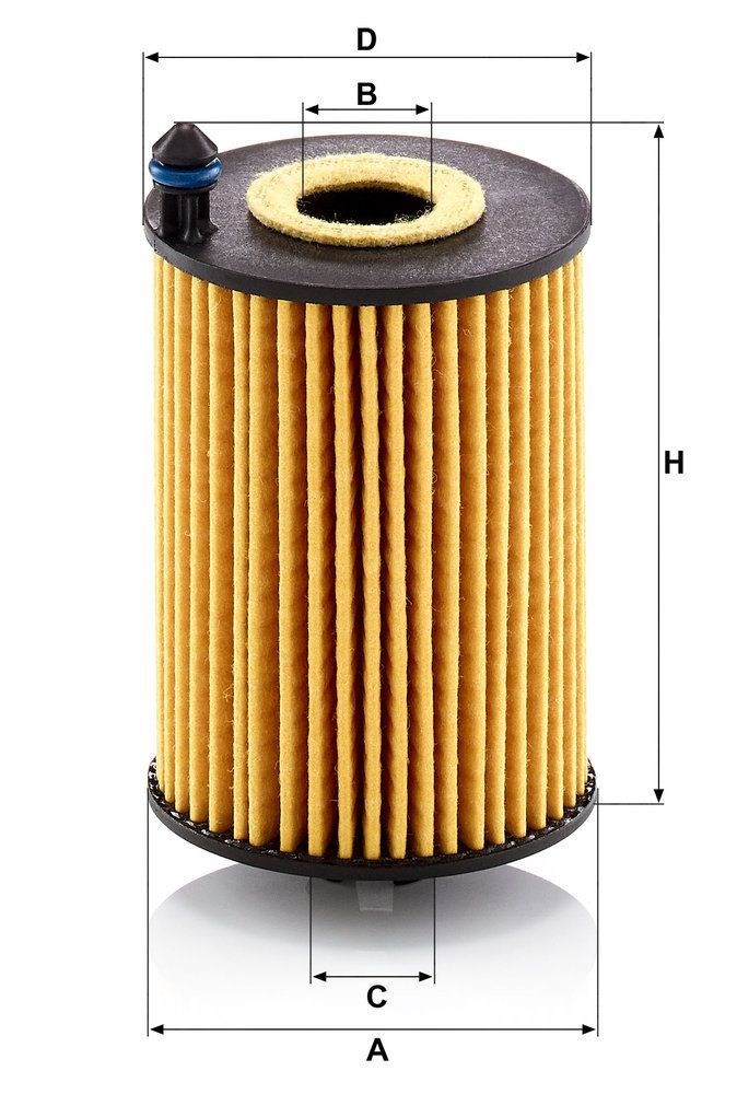 Levně Olejový filtr MANN-FILTER HU 7046 z