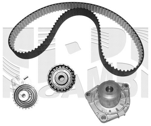 Pompa wodna + zestaw paska rozrządu CALIBER 0516KOW