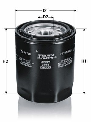 Filtr oleju TECNECO FILTERS OL994