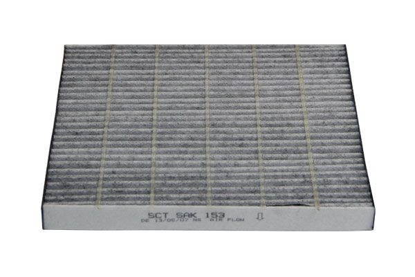 Filtr, wentylacja przestrzeni pasażerskiej SCT - MANNOL SAK 153