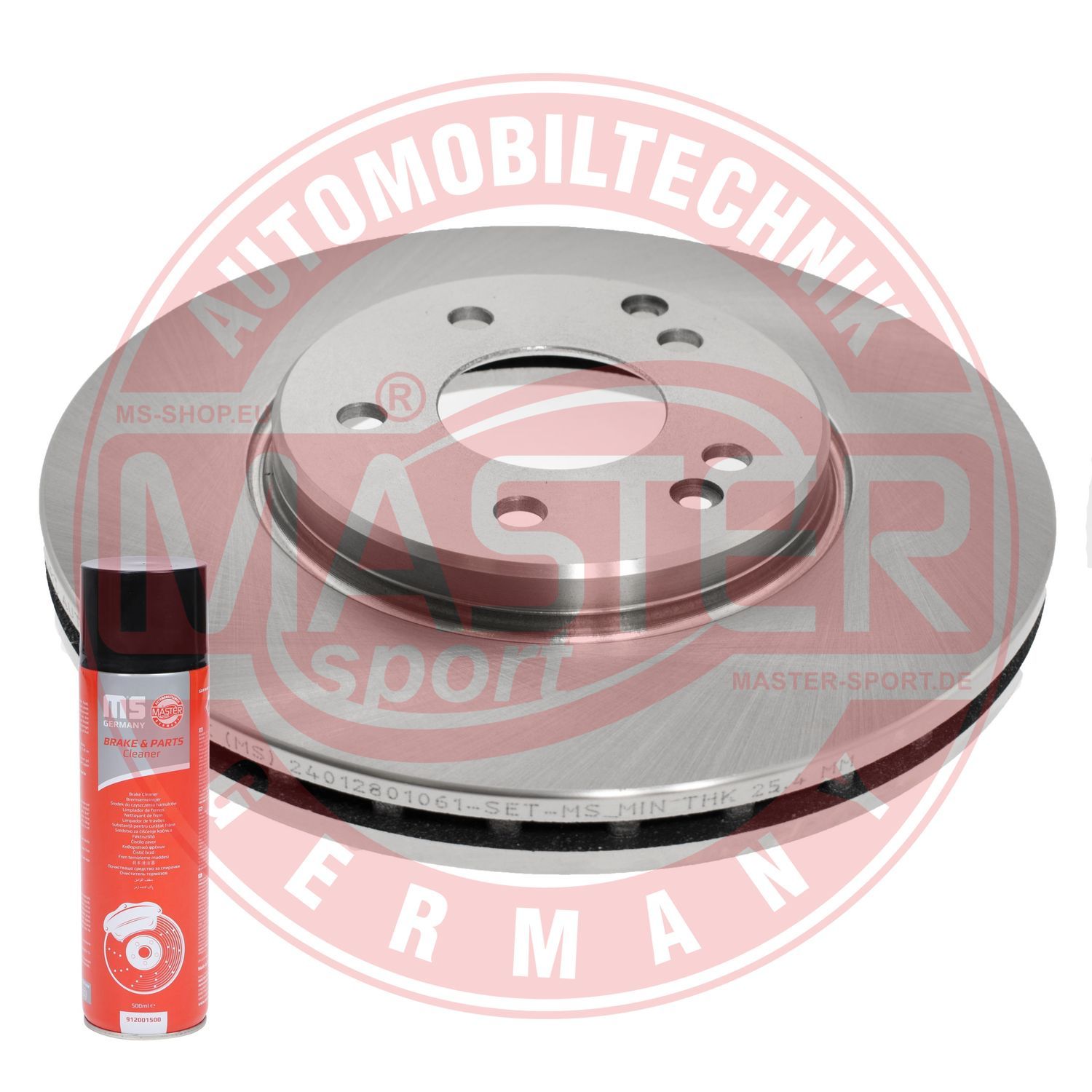 Tarcza hamulcowa MASTER-SPORT GERMANY 24012801061-PCS-MSP