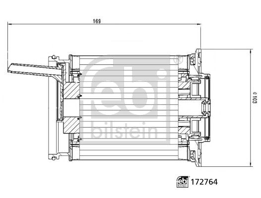 filtru combustibil FEBI BILSTEIN 172764